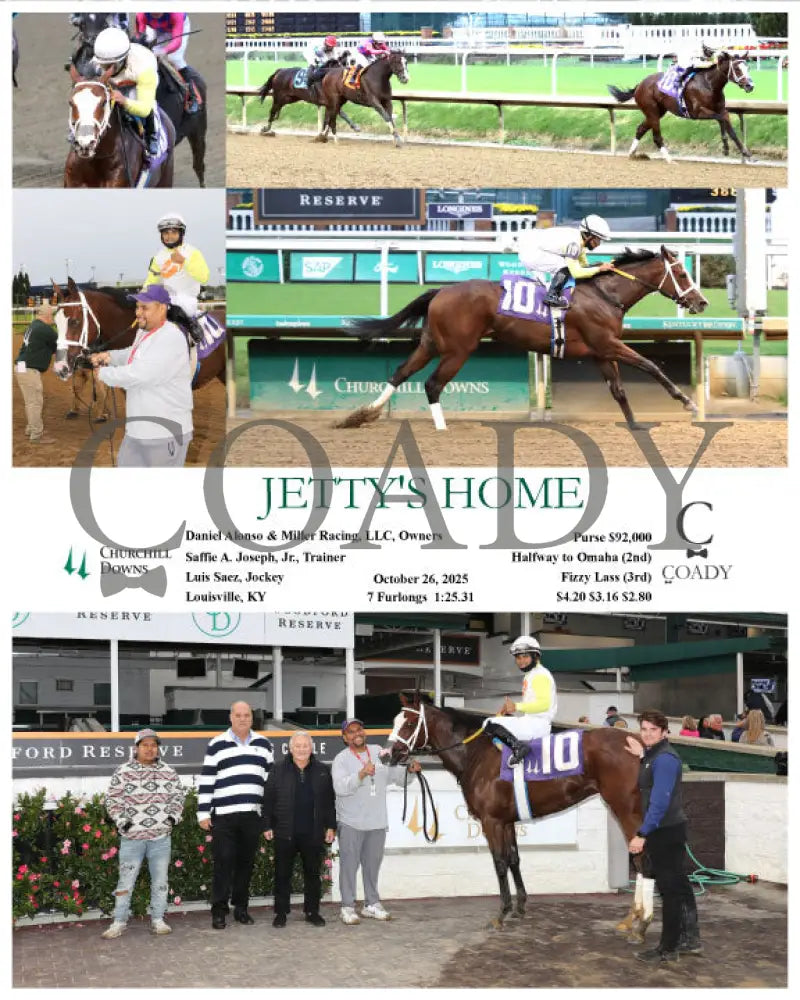 JETTY’S HOME - 10-26-25 - R11 - CD Keeneland
