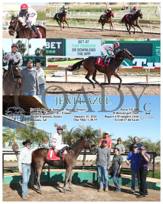 Jewel Azul - 01-31-24 R03 Tup Turf Paradise