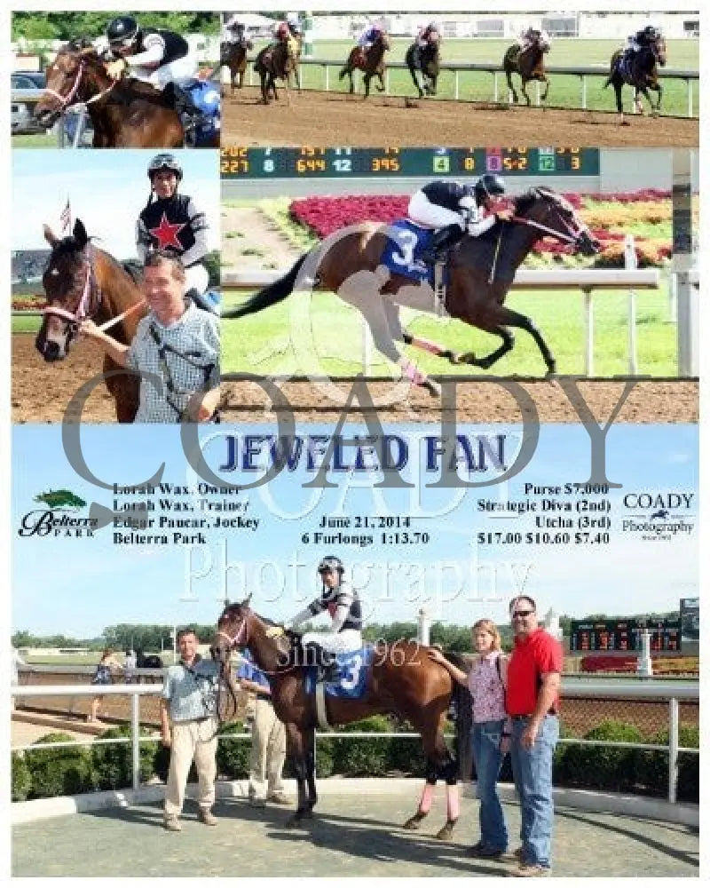 Jeweled Fan - 062114 Race 08 Btp Belterra Park