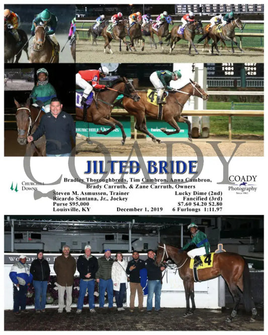 Jilted Bride - 12-01-19 R12 Cd Churchill Downs
