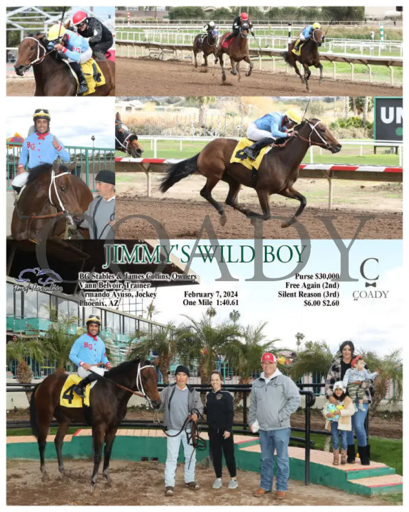 Jimmy’s Wild Boy - 02-07-24 R05 Tup Turf Paradise