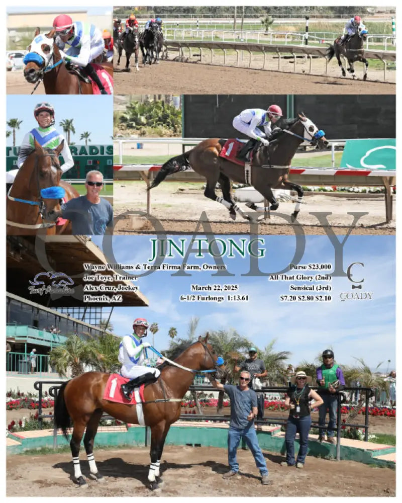 JIN TONG - 03-22-25 - R02 - TUP Turf Paradise