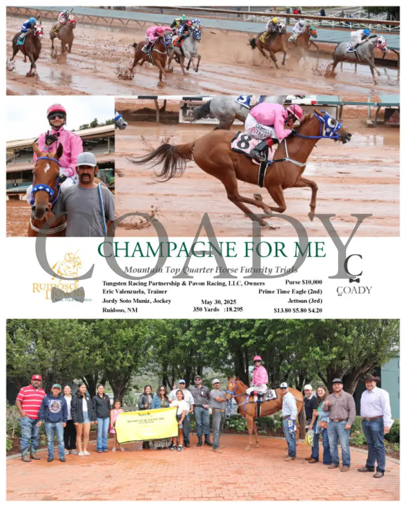 JINGLE WOOD - Mountain Top Quarter Horse Futurity Trials - 05-30-25 - R08 - RUI Ruidoso Downs