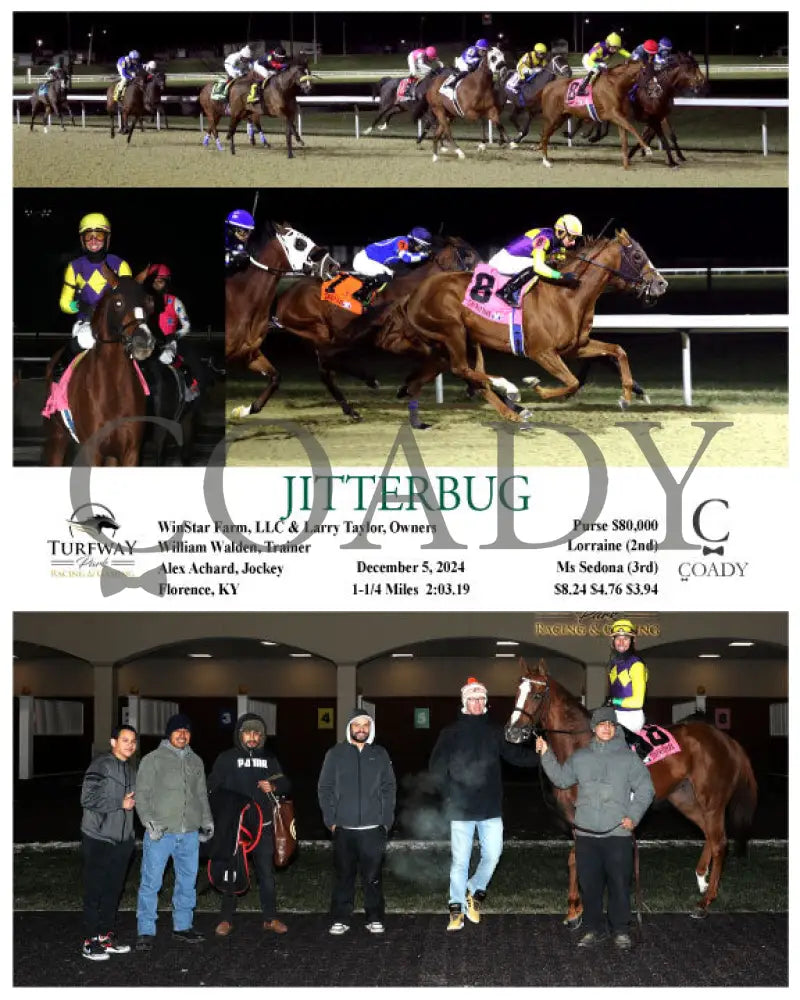 Jitterbug - 12-05-24 R05 Tp Turfway Park