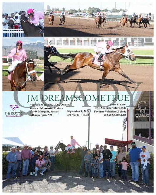 Jm Dreamscometrue - 09-01-24 R09 Alb Downs At Albuquerque