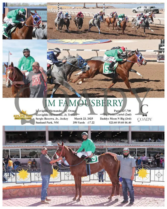 JM FAMOUSBERRY - 03-23-25 - R08 - SUN Sunland Park