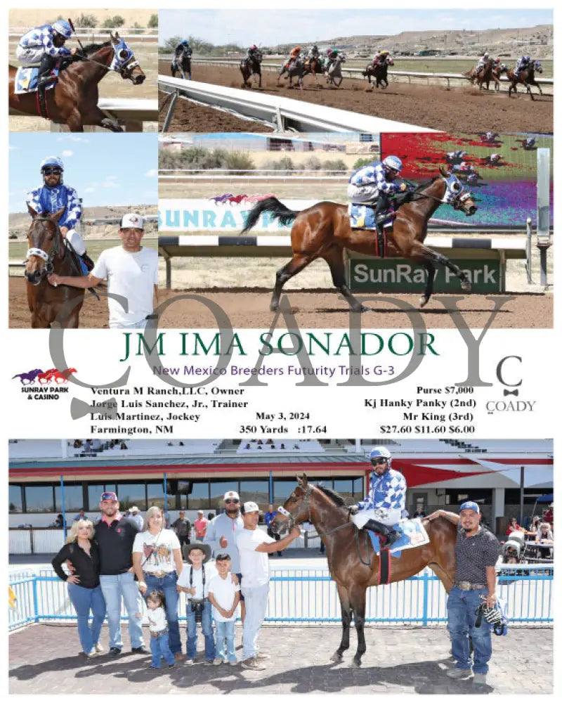 Jm Ima Sonador - New Mexico Breeders Futurity Trials G-3 05-03-24 R04 Srp Sunray Park