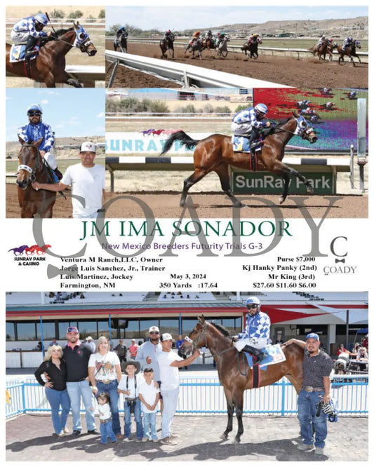 Jm Ima Sonador - New Mexico Breeders Futurity Trials G-3 05-03-24 R04 Srp Sunray Park