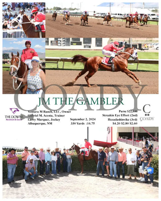 Jm The Gambler - 09-02-24 R04 Alb Downs At Albuquerque