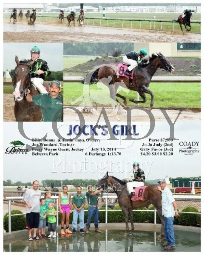Jock’s Girl - 071314 Race 08 Btp Belterra Park