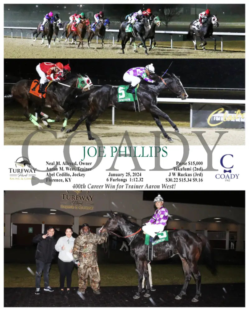 Joe Phillips - 01-25-24 R03 Tp Turfway Park