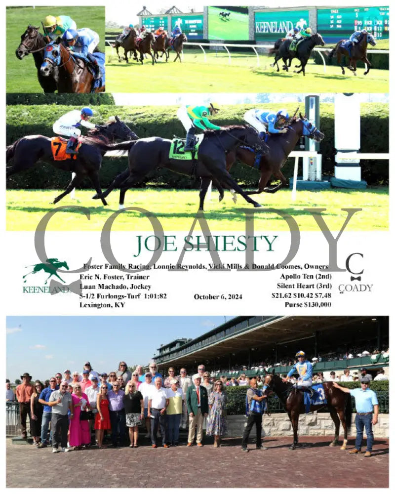 Joe Shiesty - 10-06-24 R05 Kee Keeneland
