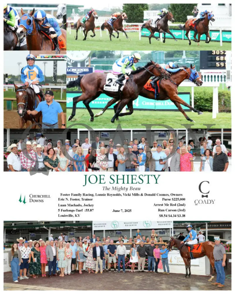 JOE SHIESTY - The Mighty Beau - 06-07-25 - R10 - CD Churchill Downs