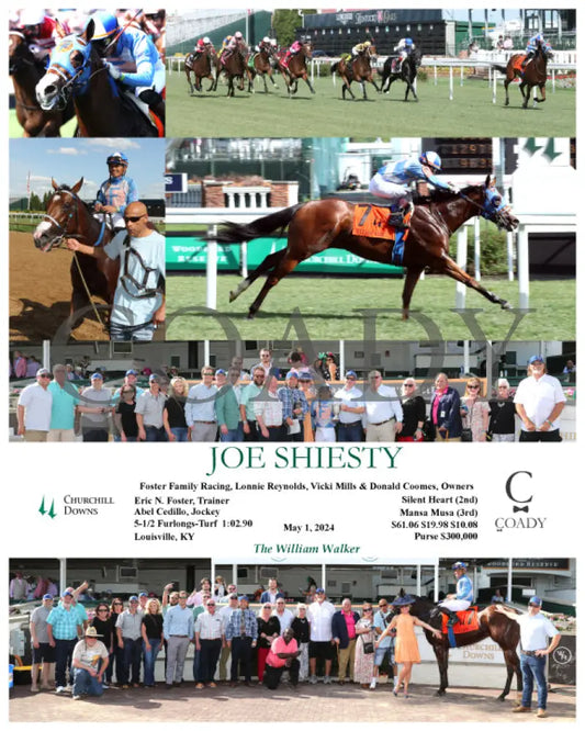 Joe Shiesty - The William Walker 05-01-24 R09 Cd Churchill Downs