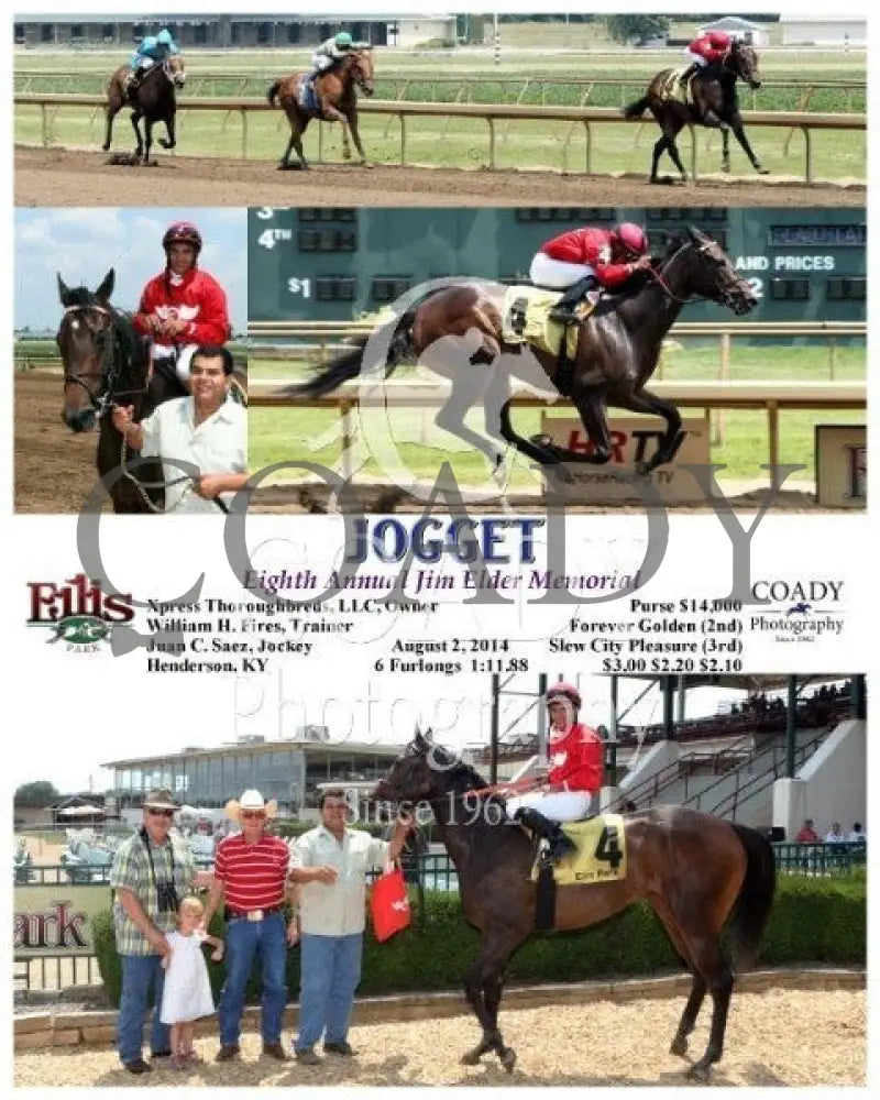 Jogget - 080214 Race 02 Elp Ellis Park