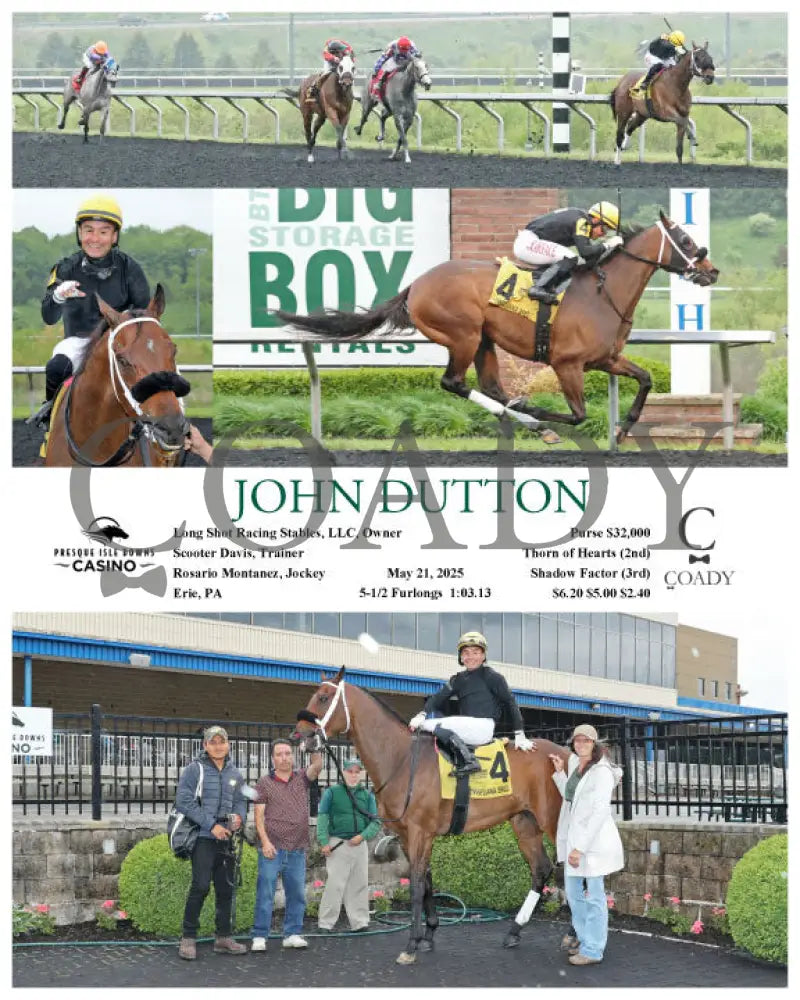 JOHN DUTTON - 05-21-25 - R04 - PID Presque Isle Downs