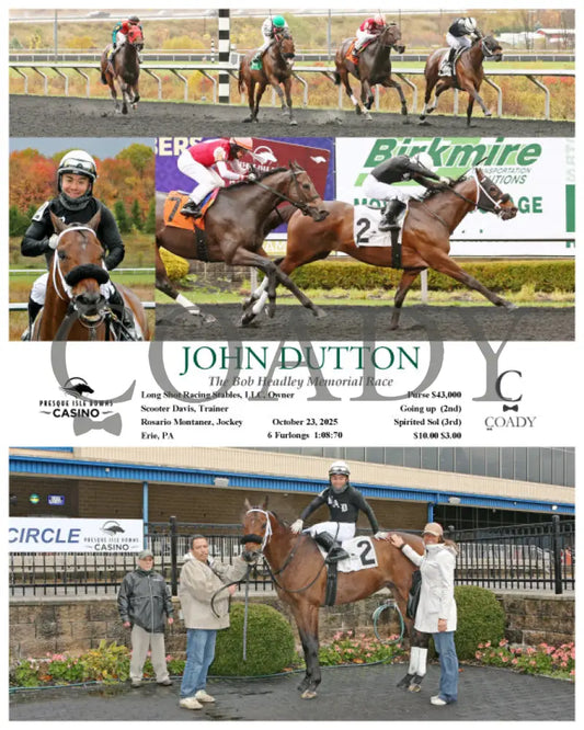 JOHN DUTTON - The Bob Headley Memorial Race - 10-23-25 - R02 - PID Presque Isle Downs