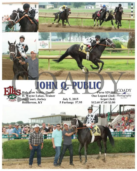 John Q. Public - 070515 Race 05 Elp Ellis Park