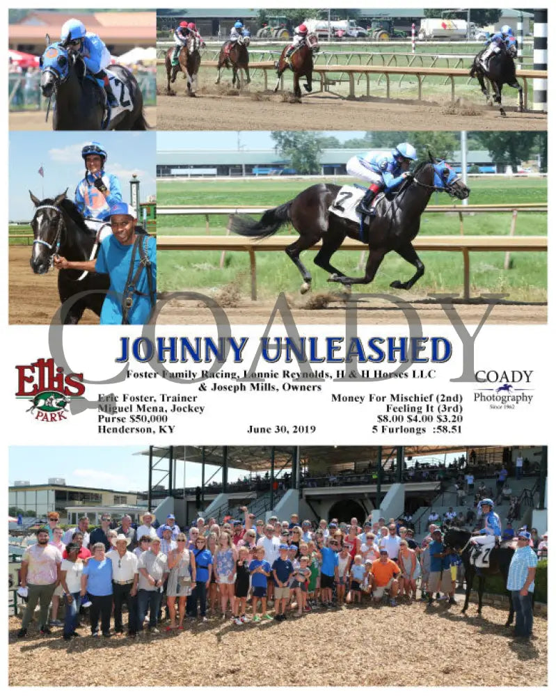 Johnny Unleashed - 06-30-19 R05 Elp Ellis Park