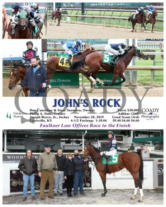John’s Rock - 11-28-19 R04 Cd Churchill Downs