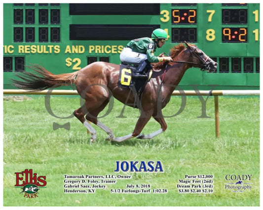 Jokasa - 070818 Race 02 Elp Action Ellis Park