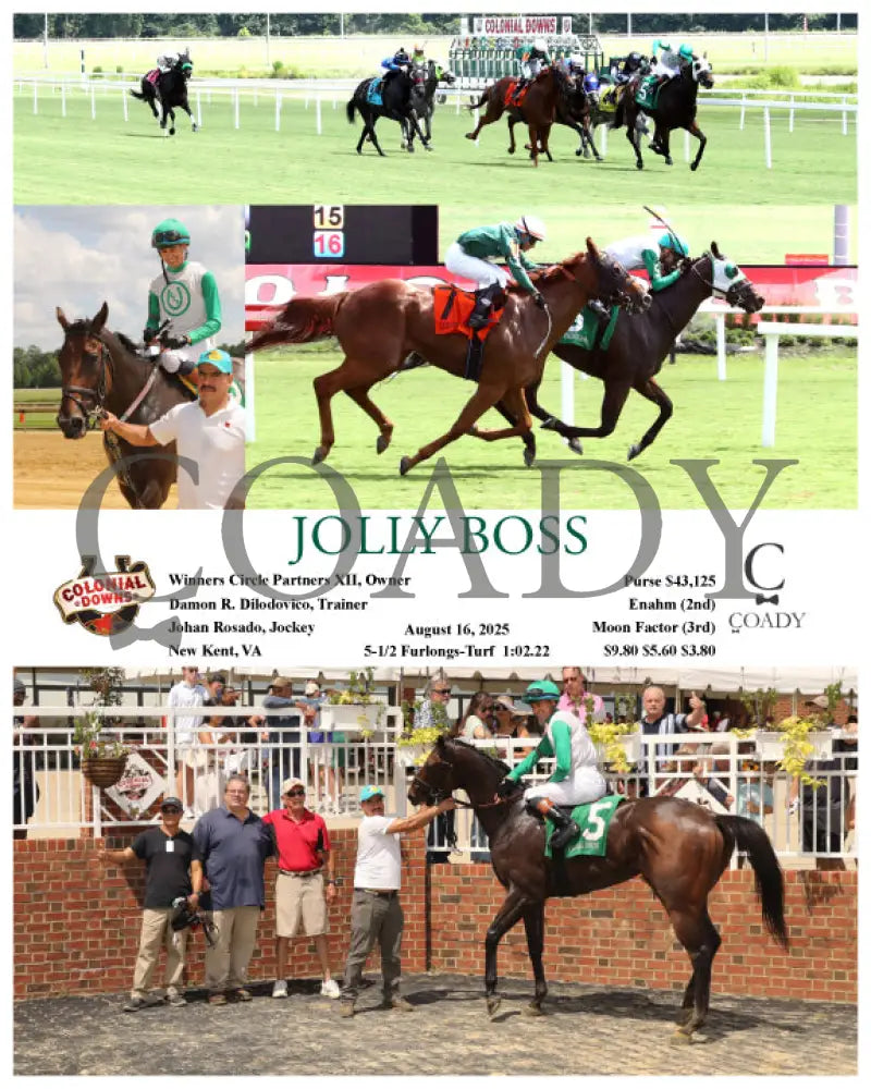 JOLLY BOSS - 08-16-25 - R04 - CNL Colonial Downs