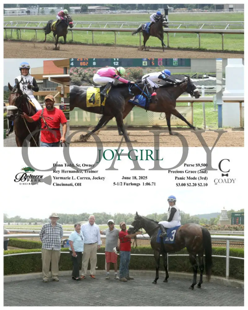 JOY GIRL - 06-18-25 - R01 - BTP Churchill Downs