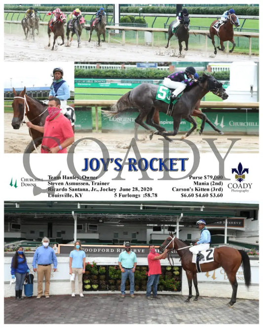 Joy’s Rocket - 06-28-20 R02 Cd Churchill Downs