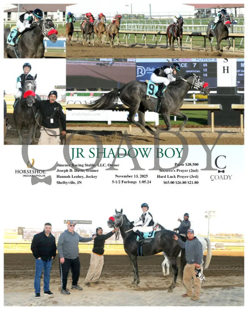 JR SHADOW BOY - 11-13-25 - R07 - IND Indiana Grand