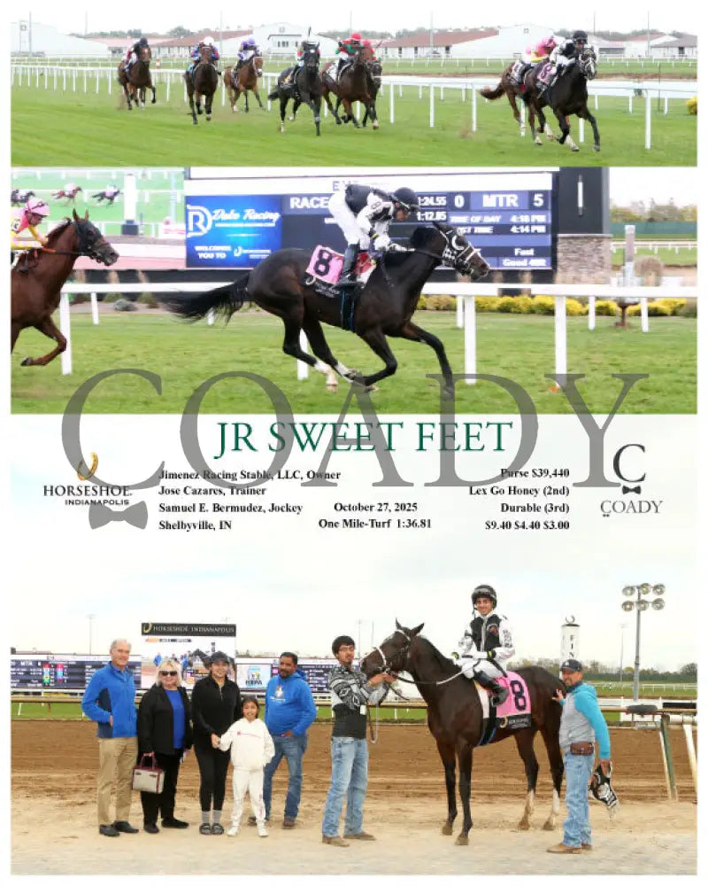 JR SWEET FEET - 10-27-25 - R05 - IND Indiana Grand