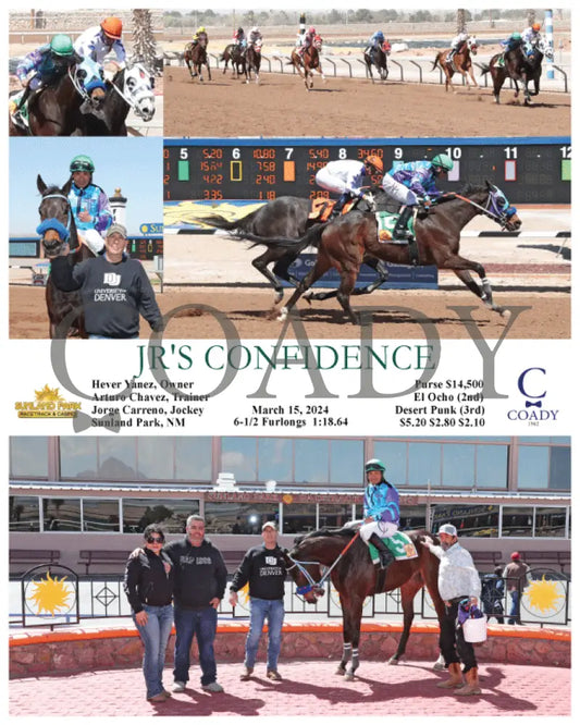 Jr’s Confidence - 03 - 15 - 24 R02 Sun Sunland Park