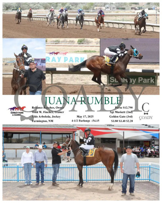 JUANA RUMBLE - 05-17-25 - R02 - SRP SunRay Park