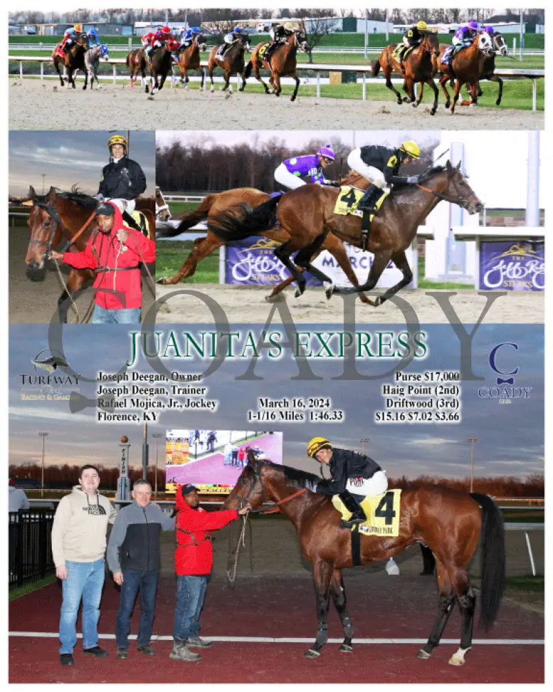 Juanita’s Express - 03 - 16 - 24 R04 Tp Turfway Park