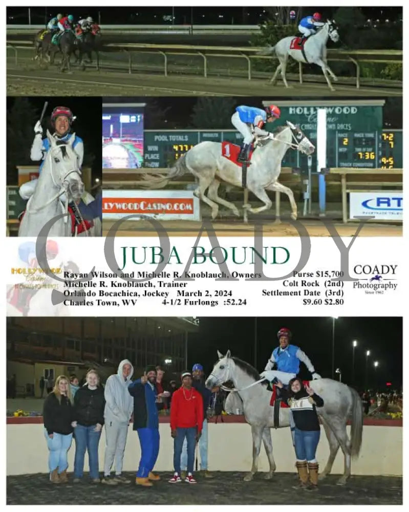 Juba Bound - 03-02-24 R02 Ct Hollywood Casino At Charles Town Races