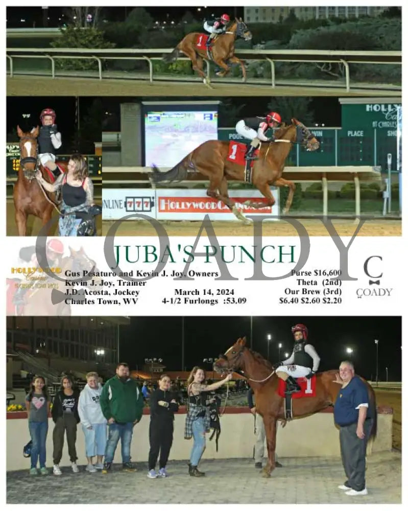 Juba’s Punch - 03 - 14 - 24 R05 Ct Hollywood Casino At Charles Town Races
