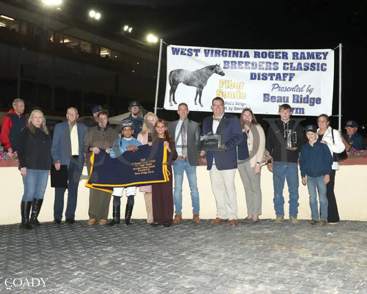 JUBASLILBALLERINA - 101125 - Race 05 - CT West Virginia Roger Ramey Breeders Classic Distaff - Presentation 01