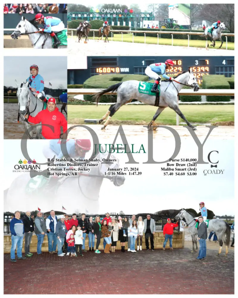 Jubella - 01-27-24 R07 Op Oaklawn Park
