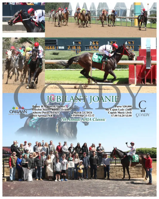 Jubilant Joanie - 03 - 23 - 24 R03 Op Oaklawn Park
