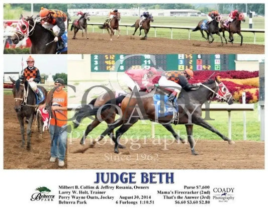 Judge Beth - 083014 Race 07 Btp Belterra Park
