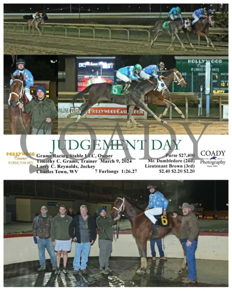 Judgement Day - 03 - 09 - 24 R07 Ct Hollywood Casino At Charles Town Races
