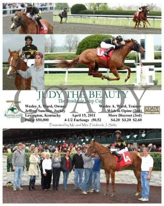 Judy The Beauty - The Brookdale Julep Cup 04151 Keeneland