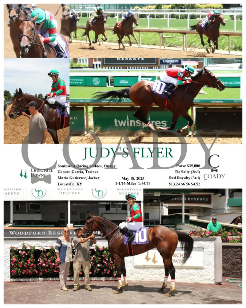 JUDY’S FLYER - 051825 - Race 02 - CD Churchill Downs