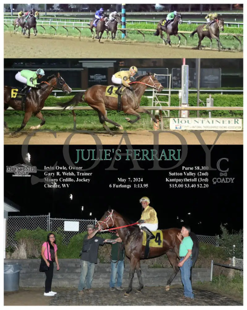 Julie’s Ferrari - 05-07-24 R08 Mnr Mountaineer Park