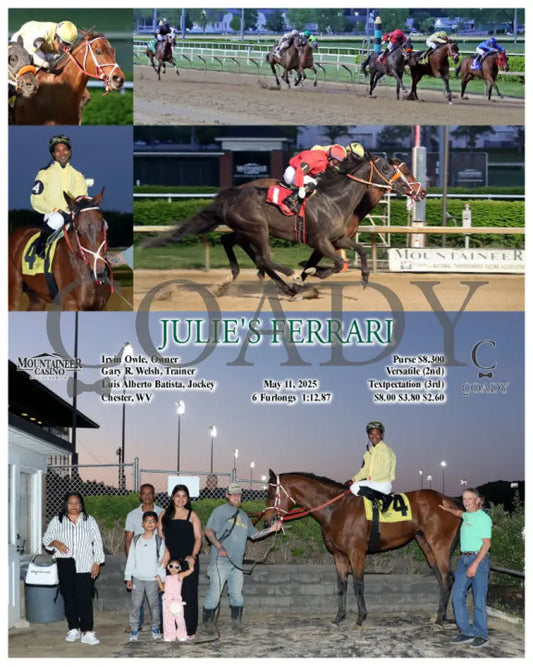 JULIE’S FERRARI - 05-11-25 - R05 - MNR Mountaineer Park