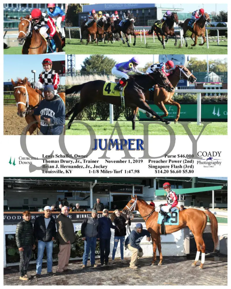 Jumper - 11-01-19 R06 Cd Churchill Downs