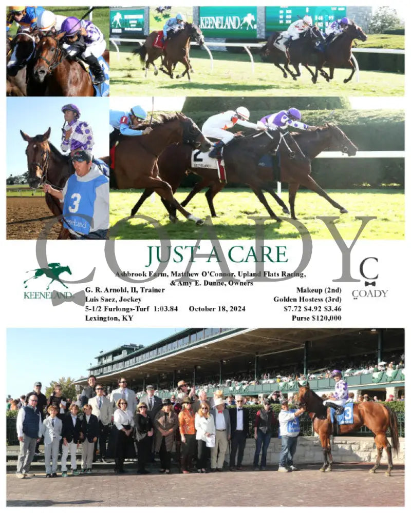 Just A Care - 10-18-24 R08 Kee Keeneland