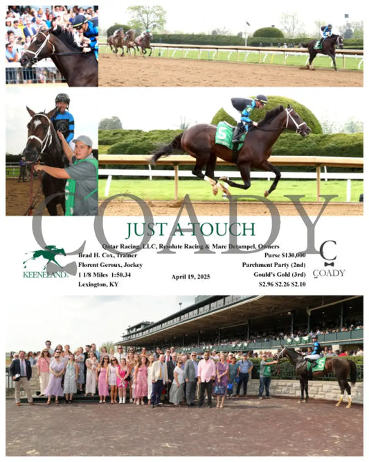 JUST A TOUCH - 04-19-25 - R08 - Keeneland Race Course Keeneland