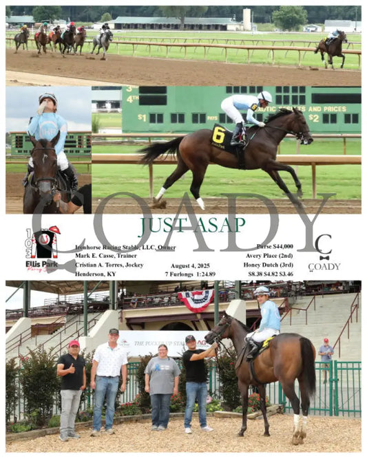 JUST ASAP - 080425 - Race 01 - ELP Ellis Park