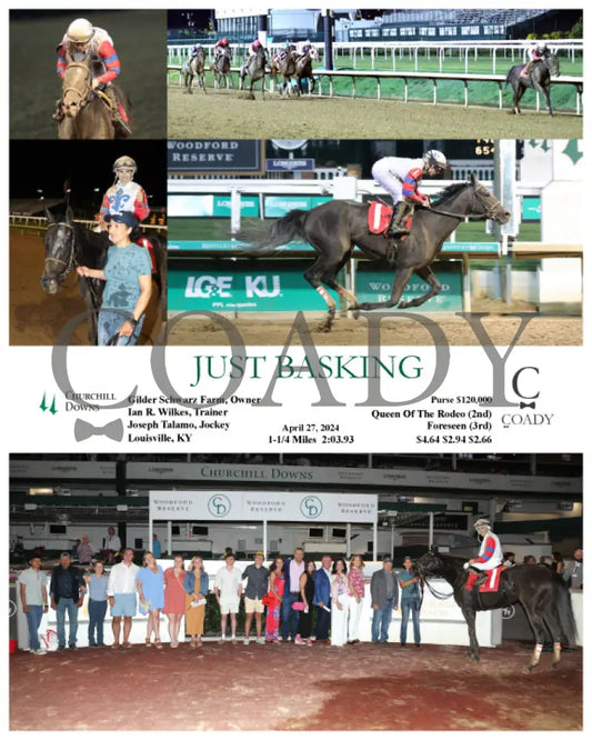 Just Basking - 04-27-24 R08 Cd Churchill Downs