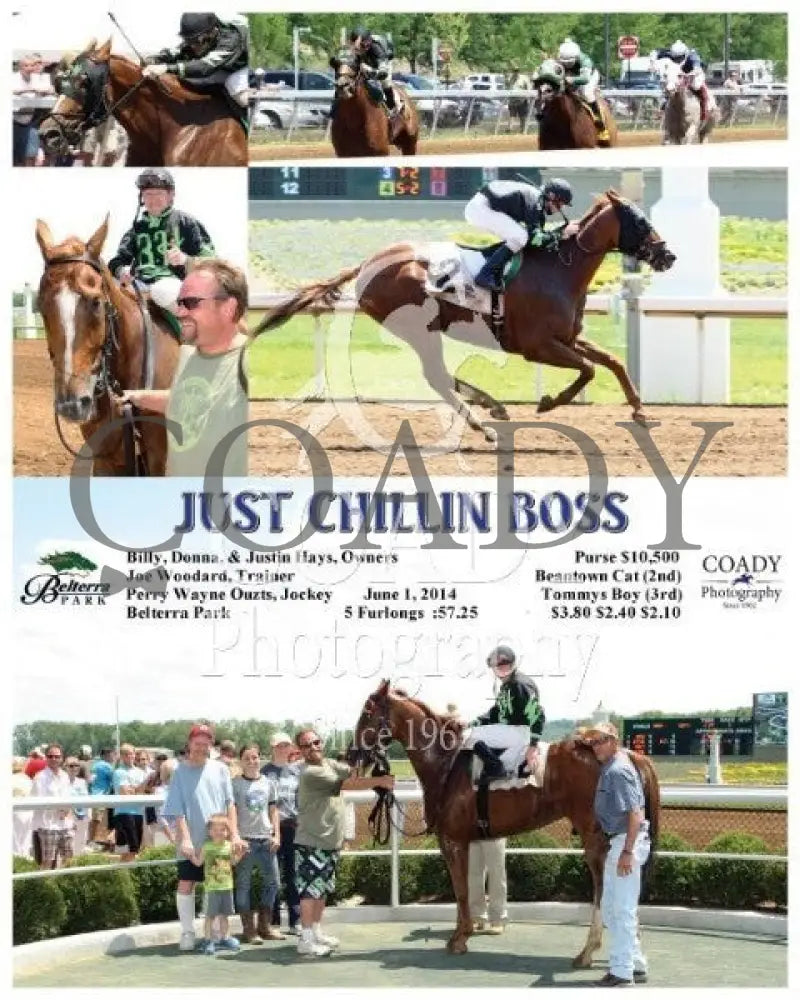 Just Chillin Boss - 060114 Race 03 Btp Belterra Park
